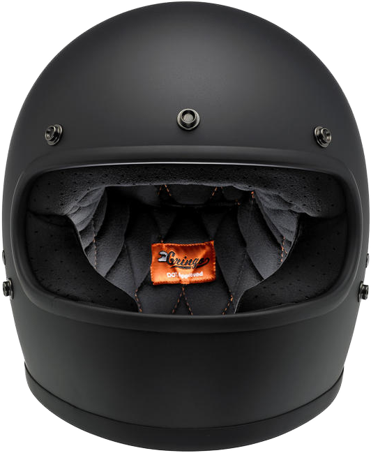 Biltwell Gringo Helmet - Biltwell Inc. Gringo Flat Black Full Face Helmet M (950x804), Png Download