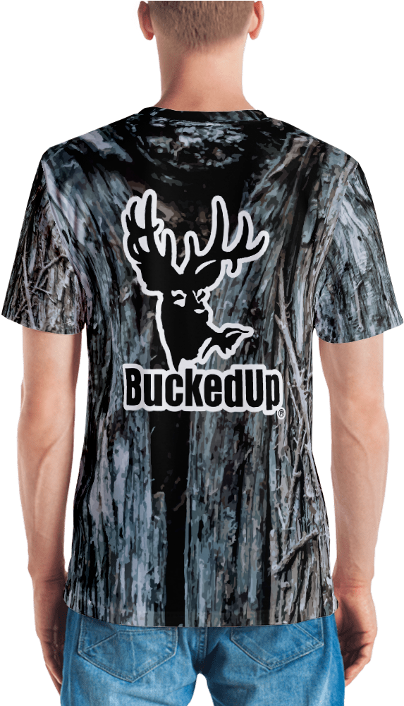 Tree Bark Men's T-shirt - T-shirt (1000x1000), Png Download