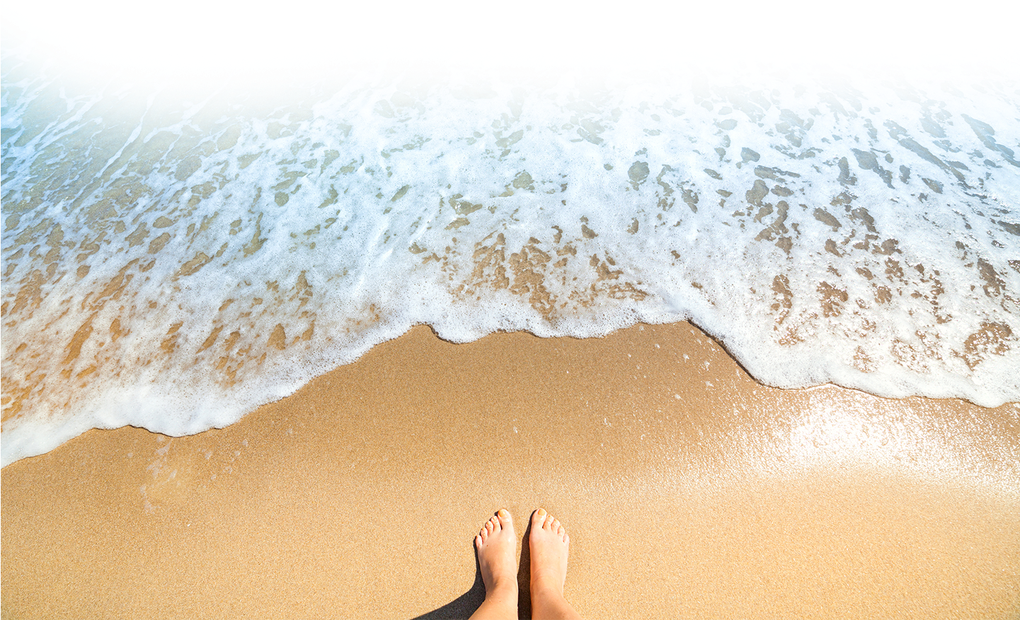 1 917 438 - Sea Foam Shore (1440x910), Png Download