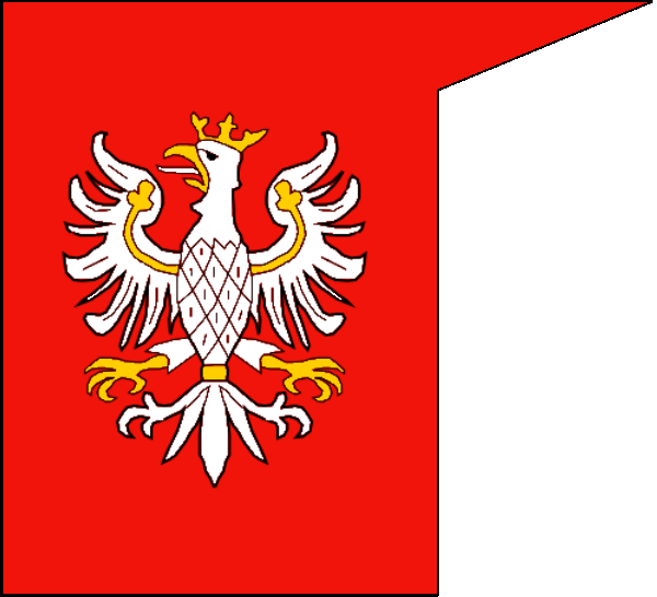 Polish Flag - Chorągiew Polska W Bitwie Pod Grunwaldem (600x546), Png Download