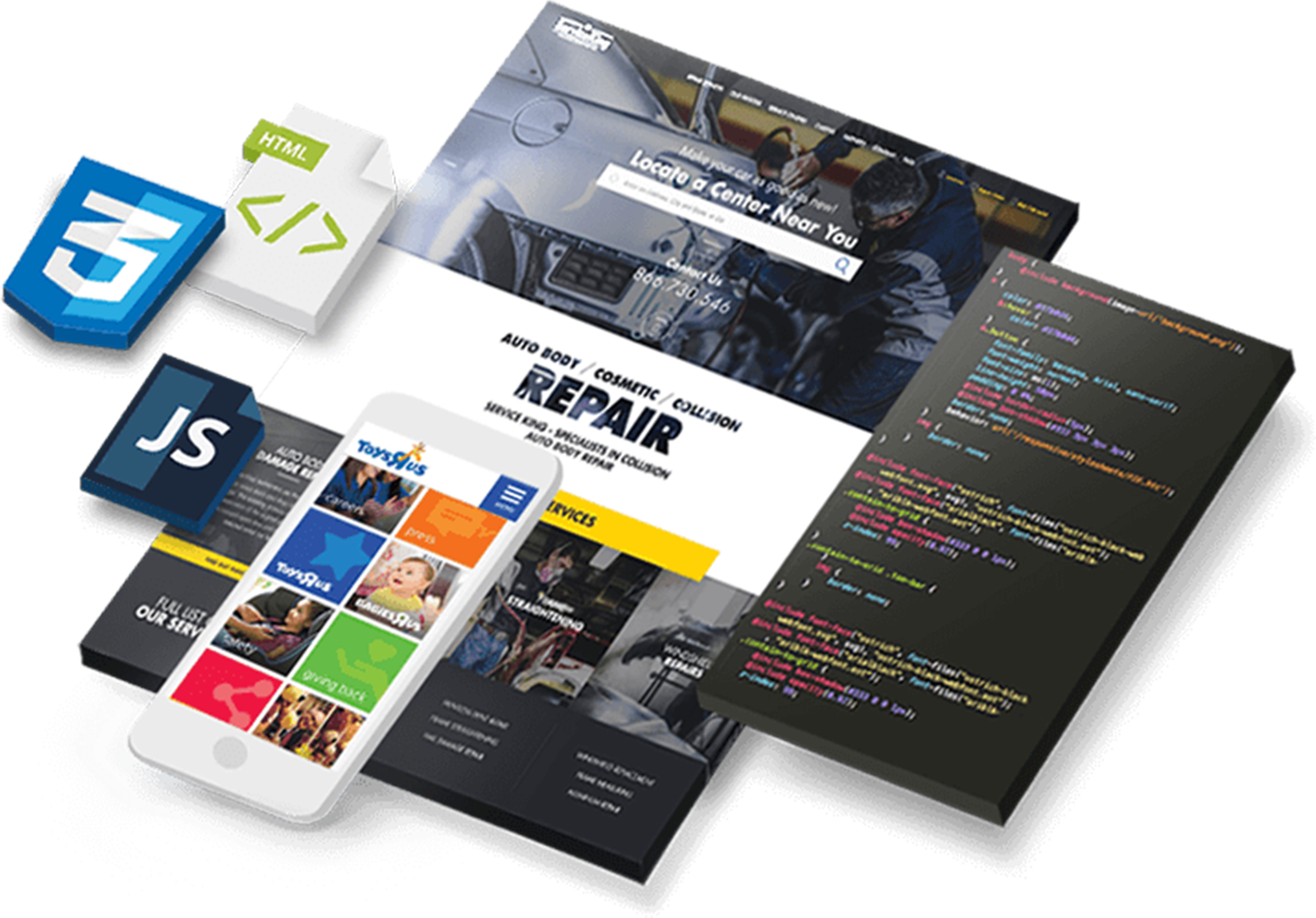 Csgits Web Development Banner - Web Development (2485x1723), Png Download
