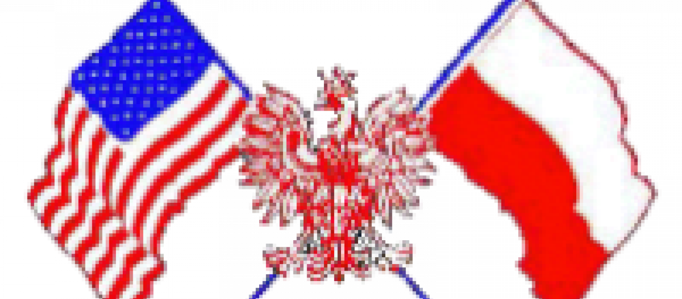 Στην Πολωνία Αφίχθηκε Η Πρώτη Ομάδα Αμερικανών Στρατιωτών - Polish And American Flags (1366x600), Png Download