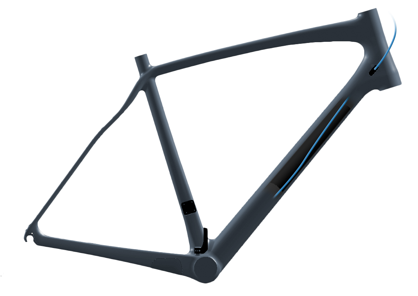 Internal Cable Routing - Kona Private Jake 2017 (1350x1350), Png Download
