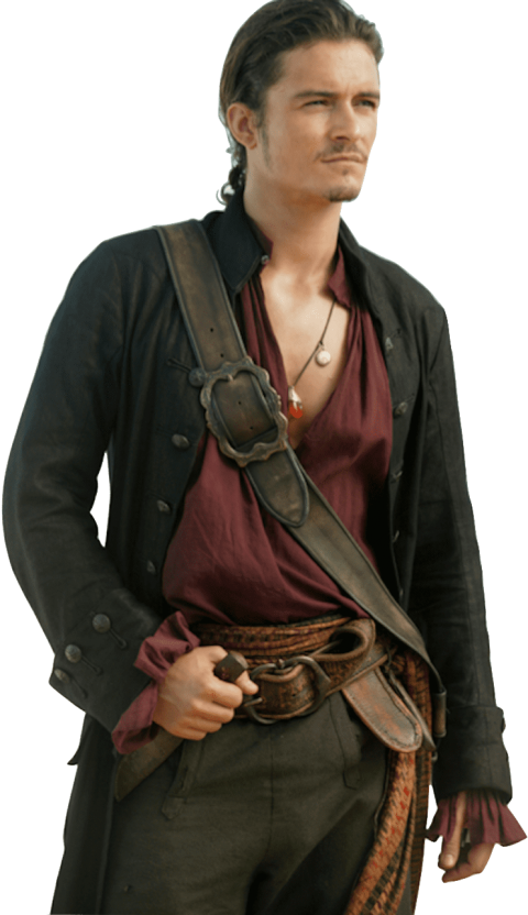 Free Png Pirate Png Images Transparent - Orlando Bloom Pirates Of The Caribbean (480x832), Png Download