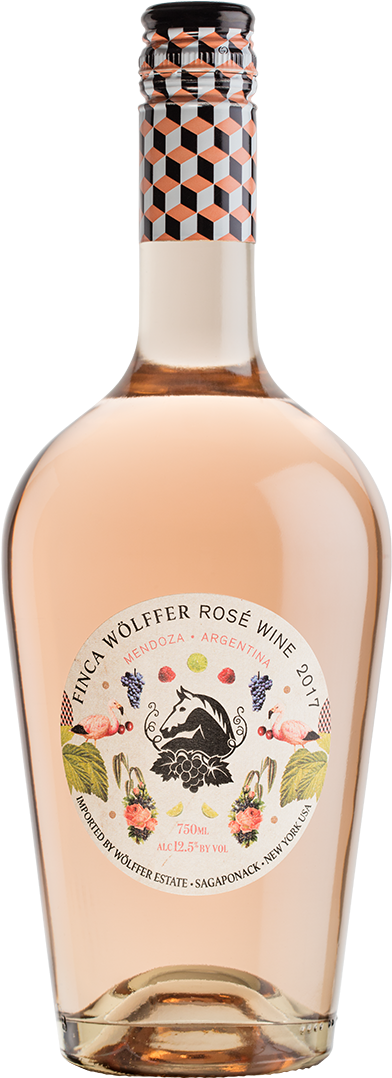 Finca Wolffer Rose 2017 (581x1200), Png Download