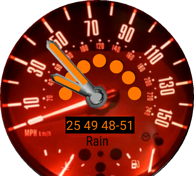 Night Mode Watch Face Preview (640x580), Png Download