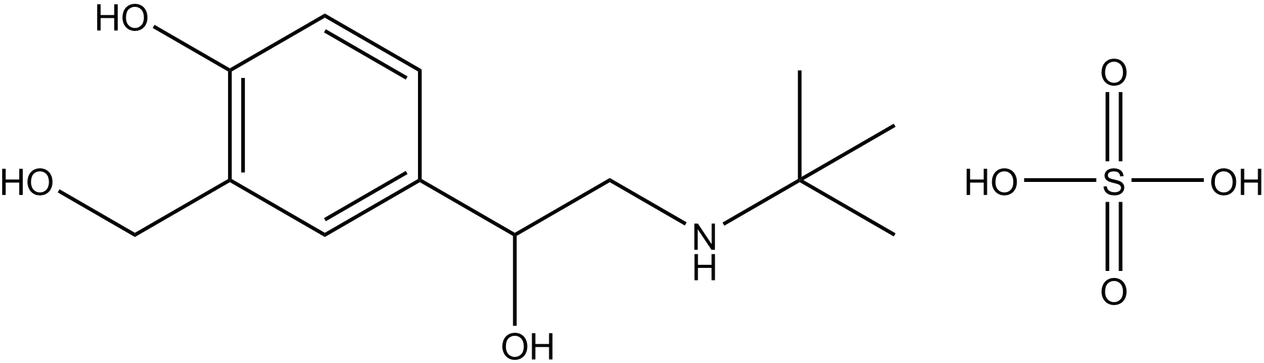 Salbutamol Sulfate 1g - Substance Theory (1280x375), Png Download