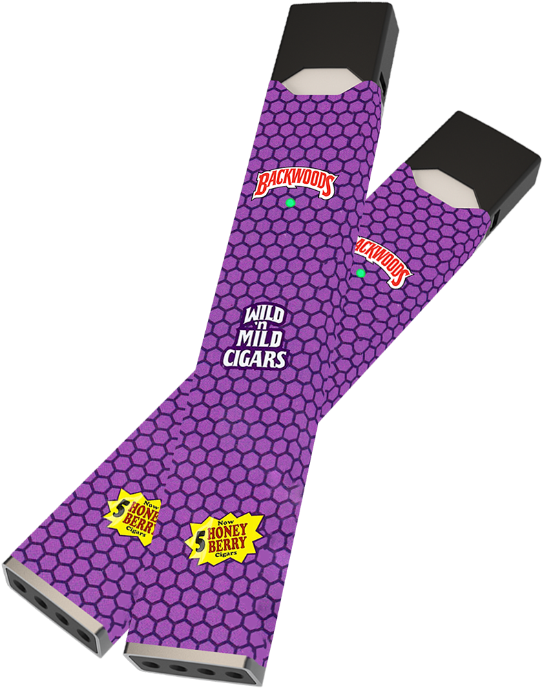 Products Sticker Junkies Backwoods - Trippy Juul Skin Rick And Morty (1000x1000), Png Download