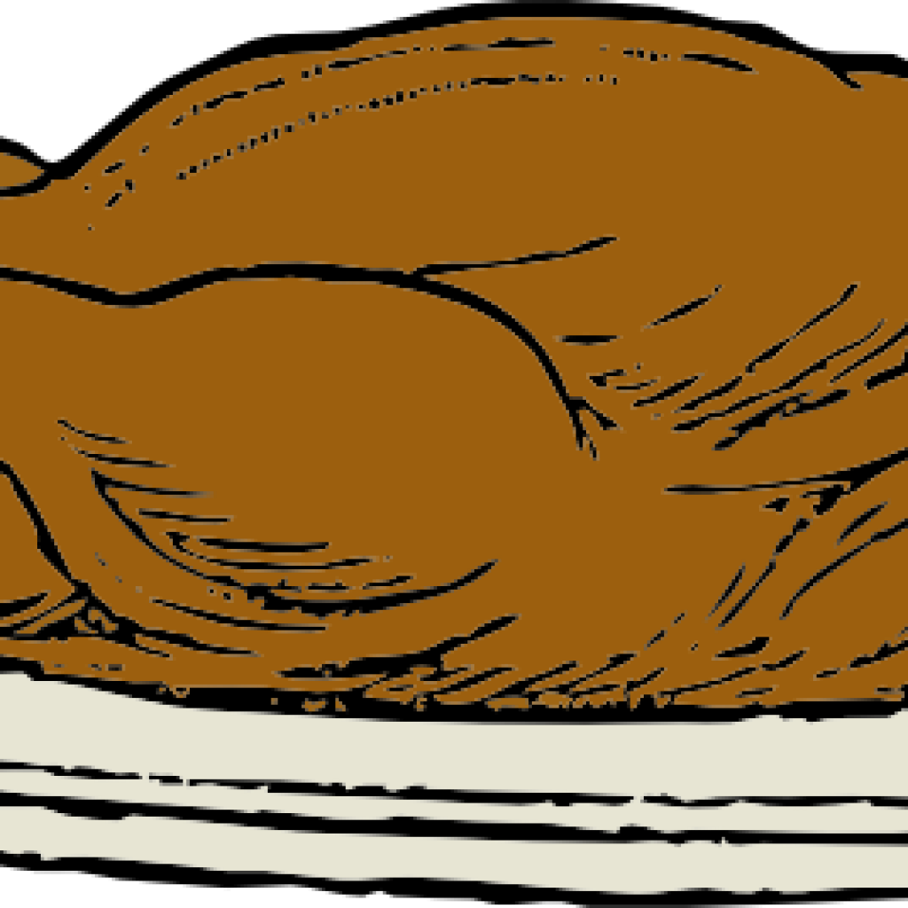 Turkey Clip Art Free Turkey On A Platter Clip Art Free - Turkey On A Platter (1024x1024), Png Download