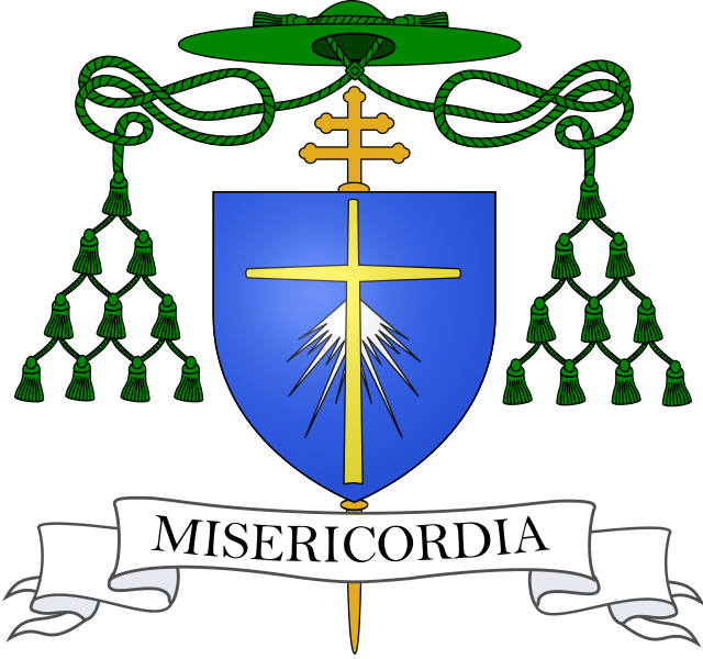 The Coat Of Arms Of The Long-time Assistant Papal Master - Roman Catholic Archdiocese Of Lingayen-dagupan (640x600), Png Download