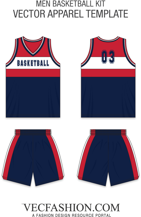 Jersey Vector Basketball Clip Free Download - Basketball Shorts Vector (1000x1000), Png Download