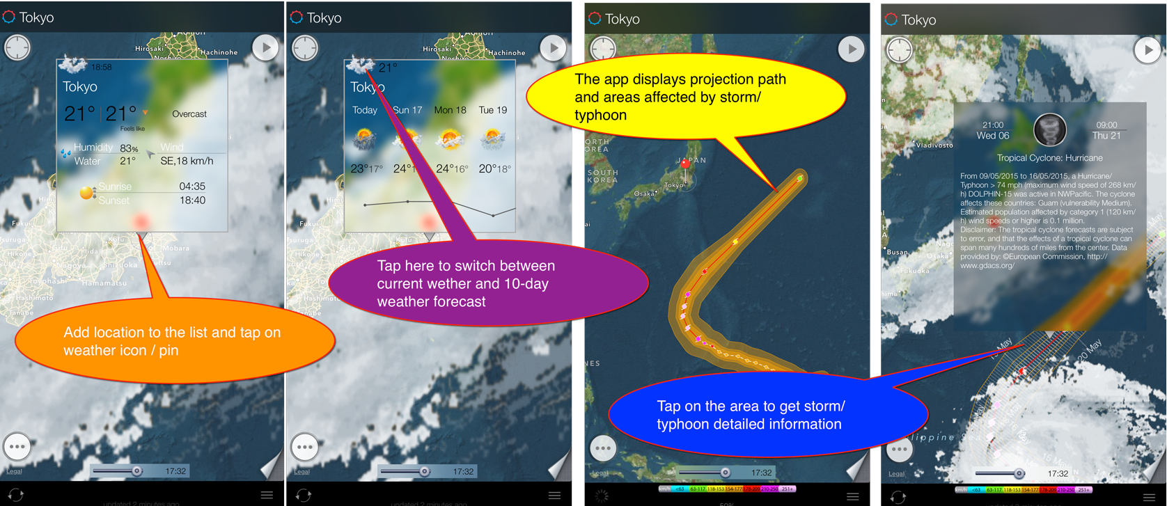 Eweather Hd Severe Weather App Iphone,ipad,ipod Hi-def - Earthquake (1676x727), Png Download