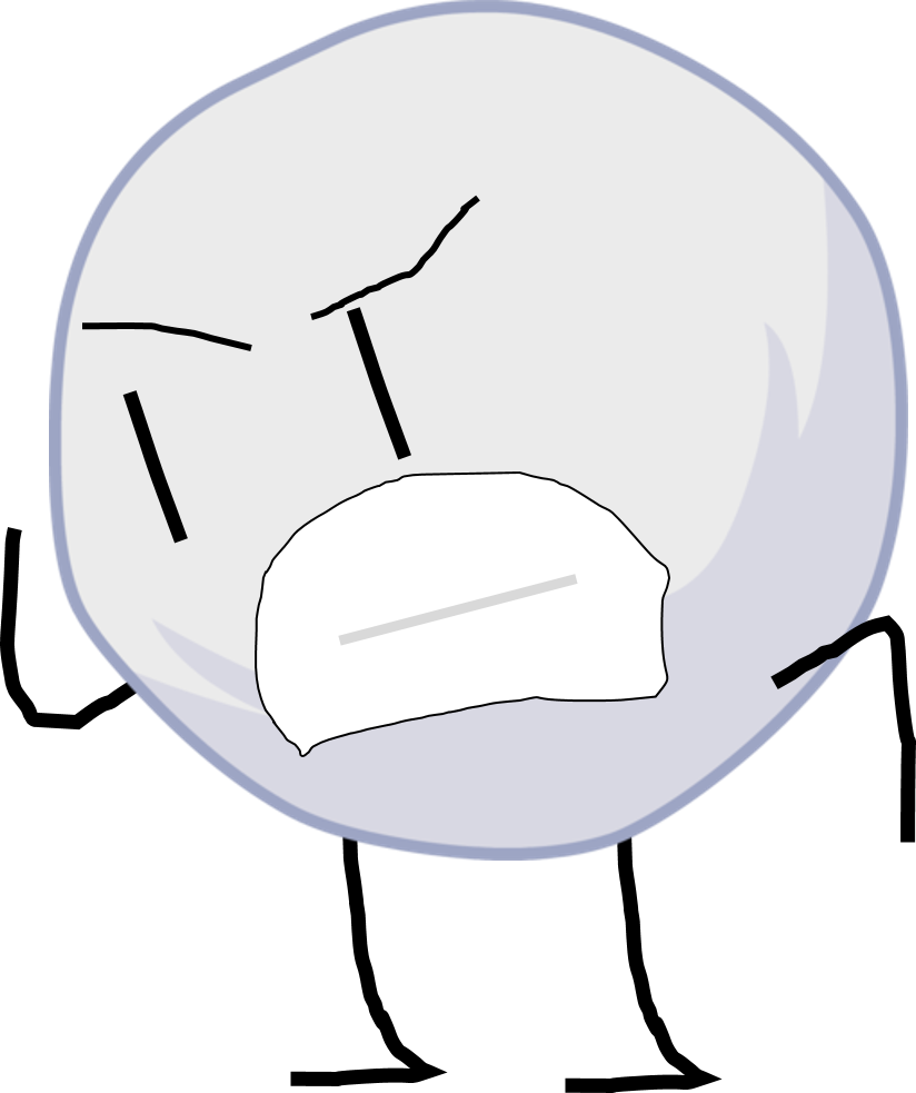 Snowball - Circle (824x983), Png Download