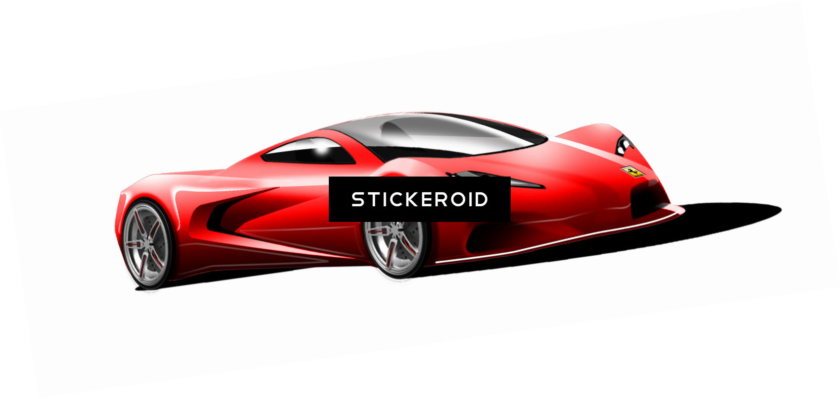 Ferrari - Concept Car (1663x791), Png Download