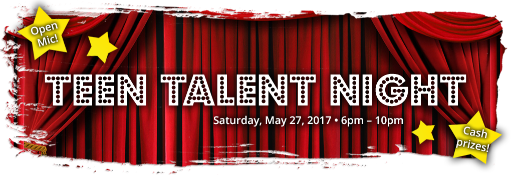 Students Showcase Art, Music, & More At Teen Talent - One Bella Casa Making Spirits Bright Throw Pillow (1020x350), Png Download