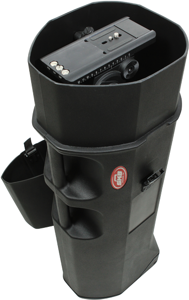 Skb Roto Molded Tripod Case With Wheels (1200x611), Png Download