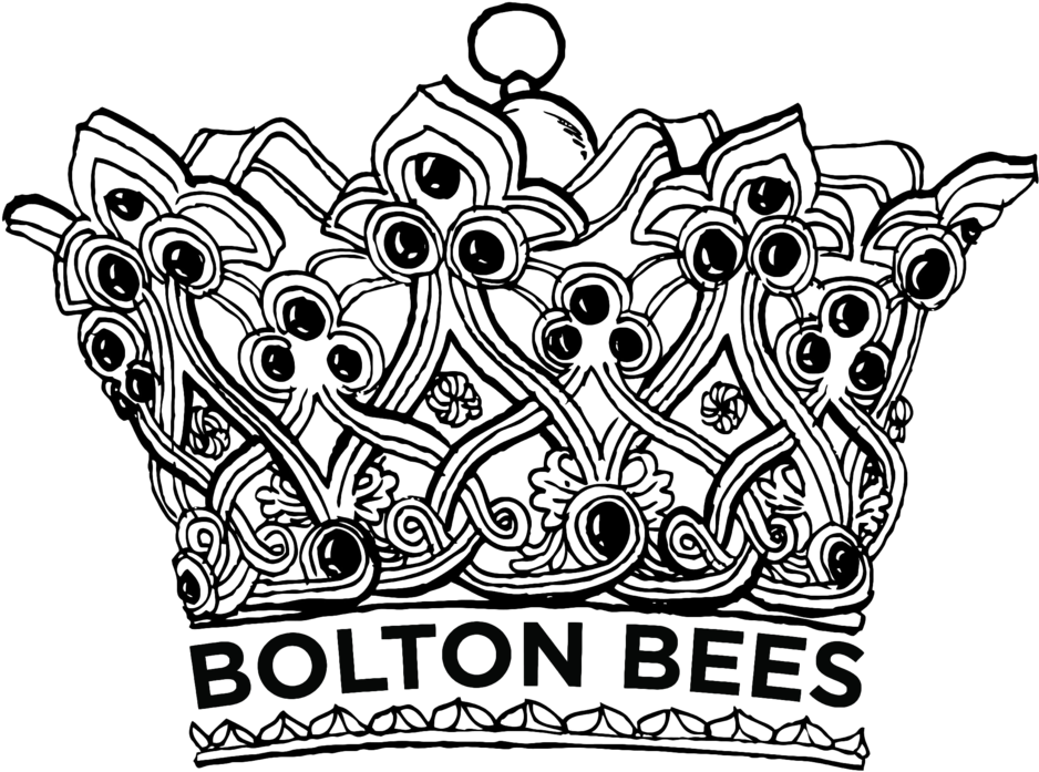 Bolton Bees Logo Clipped Rev 1 Format=1500w (1000x806), Png Download