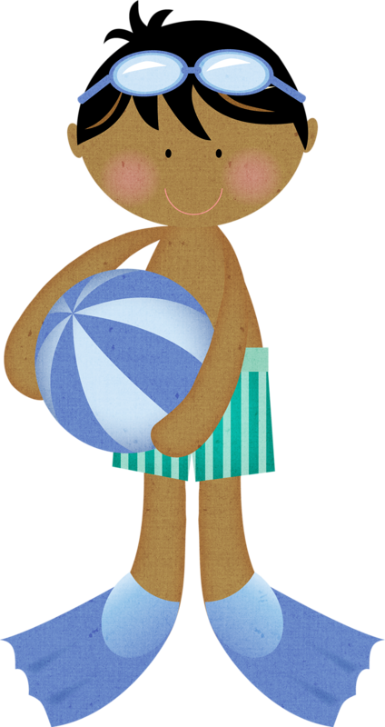 B *✿* Swim Team - Drawing (424x800), Png Download