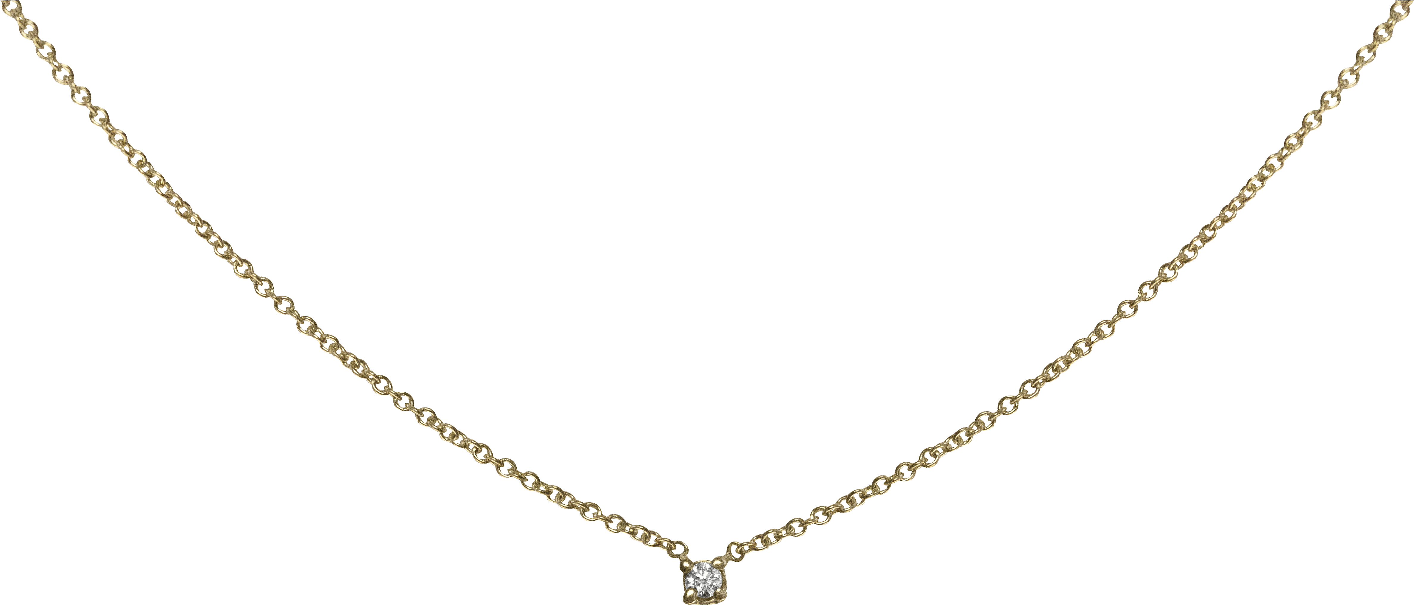 Diamond Necklace Gold Eliise Maar Jewellery Handcrafted - Necklace (5184x3456), Png Download