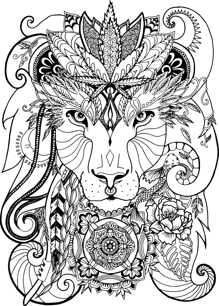 Jpg Free Buddhism Drawing Trippy - Desenho Psicodelico Preto E Branco (748x1043), Png Download