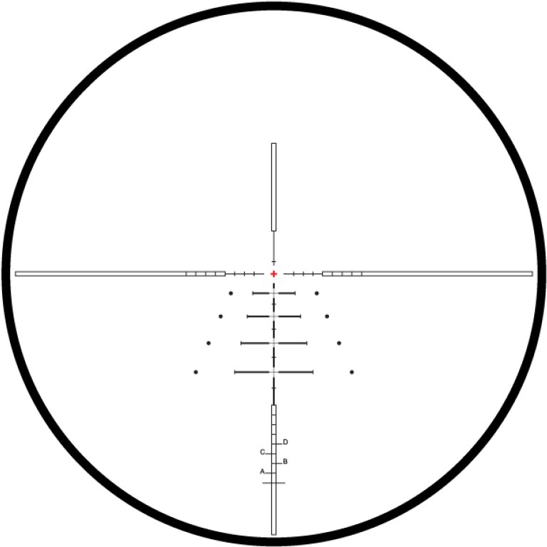 Hawke Sidewinder 4-16 X 50 Sr Pro Rifle Scope (800x800), Png Download