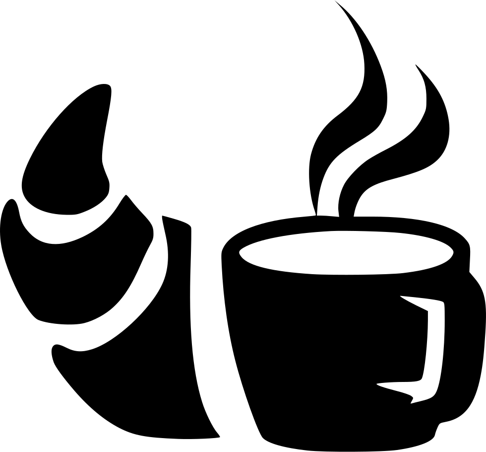 Png File Svg - Free Breakfast Icon (980x910), Png Download