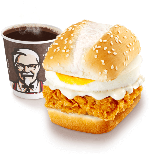 Spicy Zinger Fillet Topped With A Delicious Sunny Side-up - Digispec Bta-b - Origin'l Fabric Mouse Pad Heavy Duty (630x600), Png Download