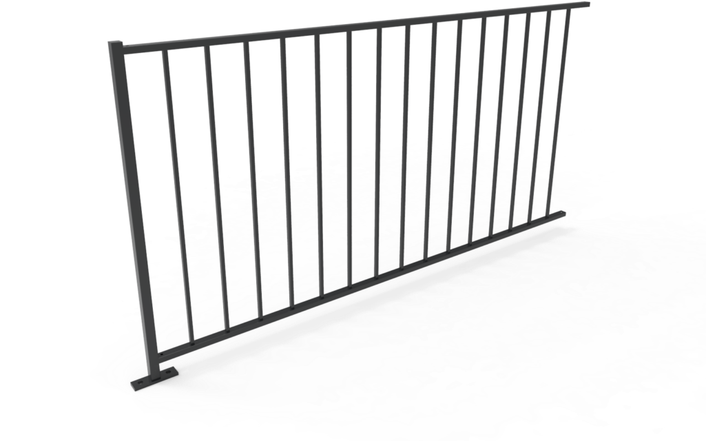 Rossella Iron Fence - Invader (1024x768), Png Download