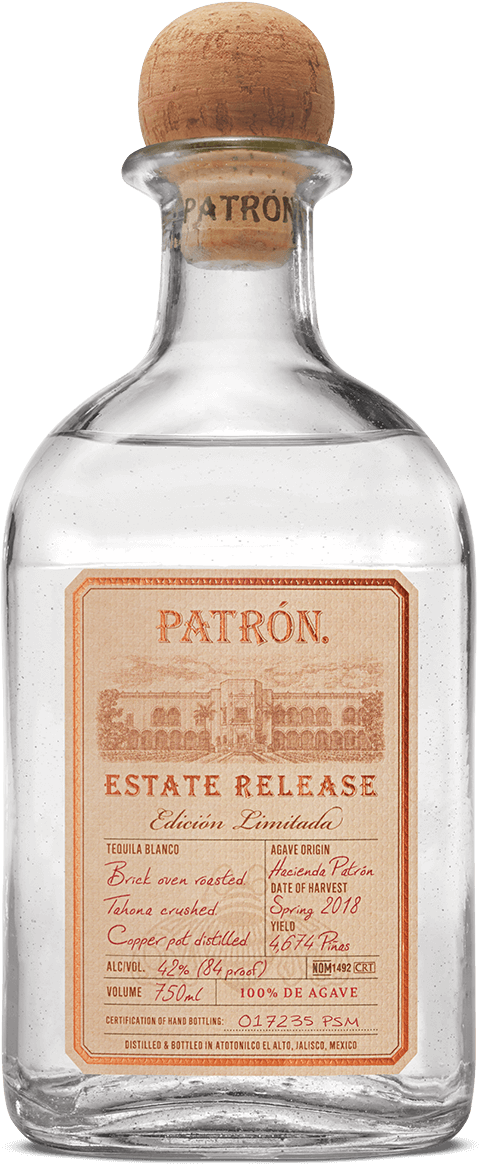 Patrón Estate Release - Tequila Patron Estate Release (517x1166), Png Download