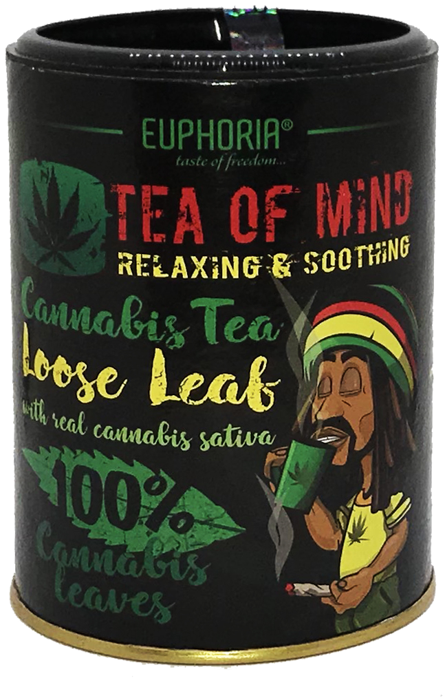 Cannabis Tea Of Mind 'loose Leaf' - Cannabis Tea (1245x1245), Png Download