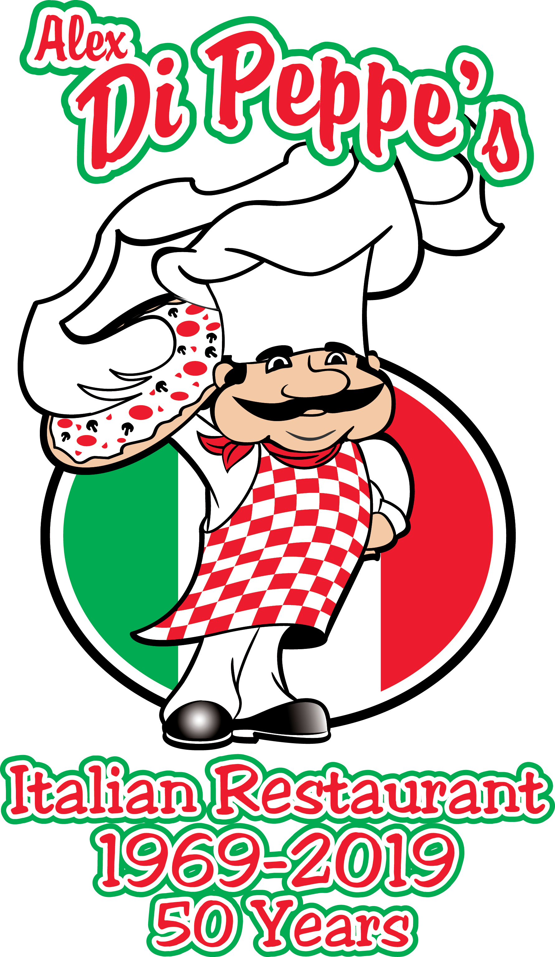 Pizza Man - Pizza (1783x3075), Png Download
