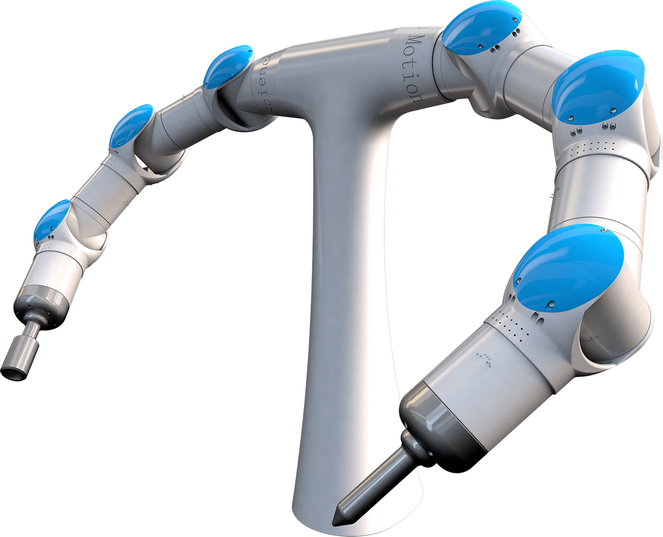 Collaborative Dual Arm, State Of Art Second Generation - Jpeg (1350x1093), Png Download