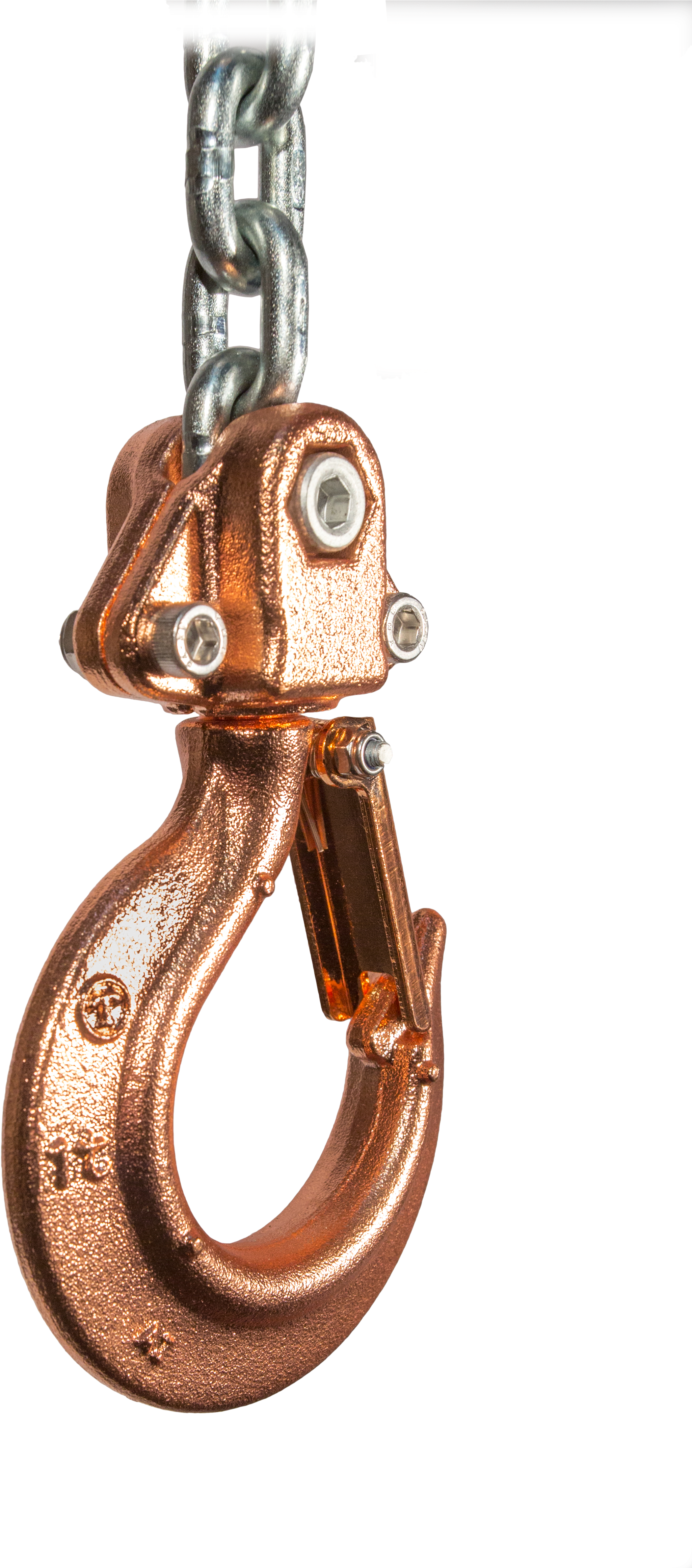 Durham Lifting Spark Resistant Ez Check 3 Point Hook - Locket (2426x4640), Png Download