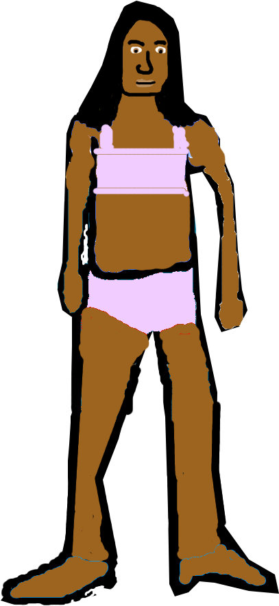 Amanda Sanchez Cell - Cartoon (1000x1000), Png Download