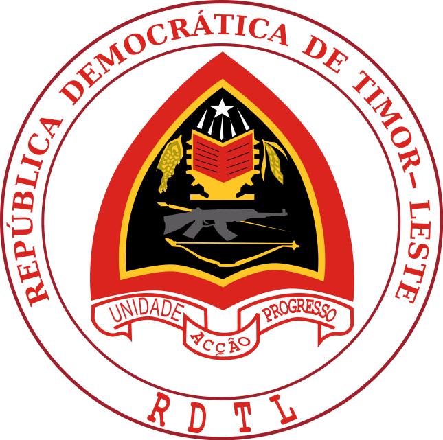 Coat Of Arms Of East Timor - East Timor Coat Of Arms (645x641), Png Download
