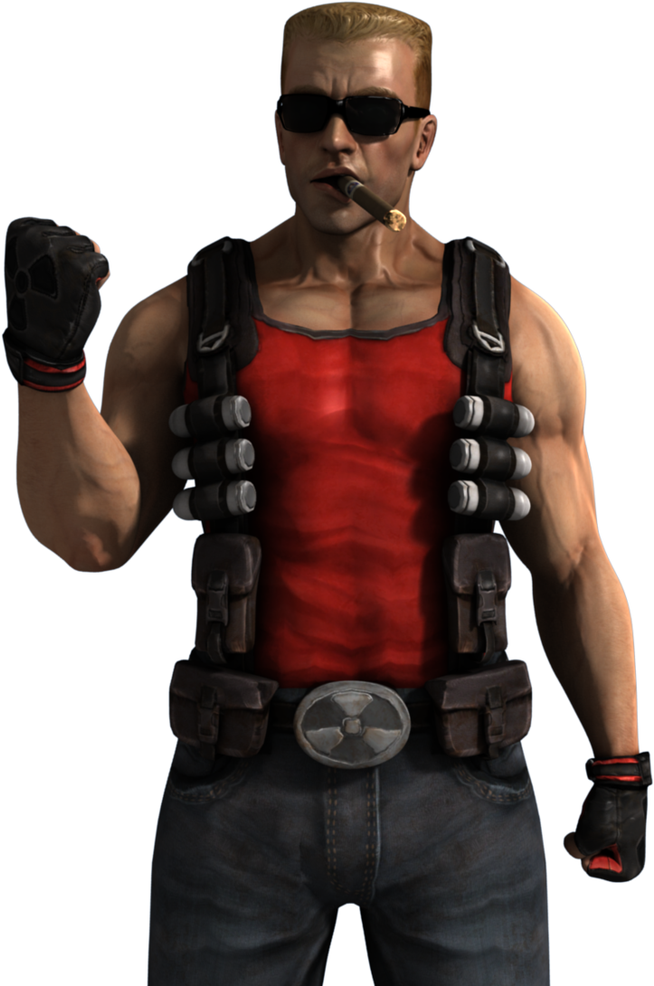 Image Result For Duke Nukem - Male (730x1095), Png Download
