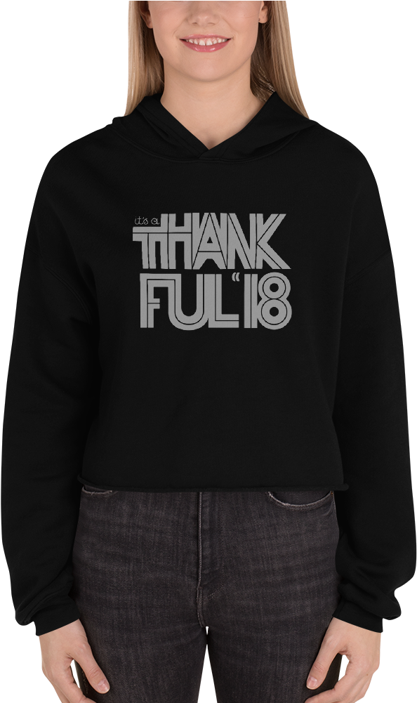 Thankful '18 Cropped Hoodie - Uniformexperiment Uen Physical Fitness Long Tee (1000x1000), Png Download