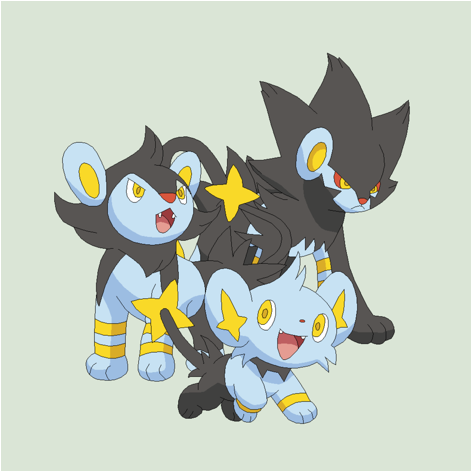 Legend Awakened - Evoluções Do Pokemon Luxio (984x470), Png Download