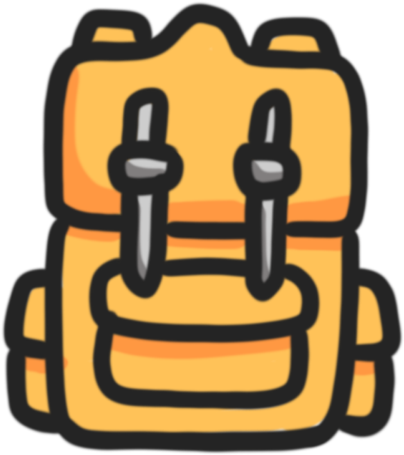 Travel Or School Bag (964x884), Png Download