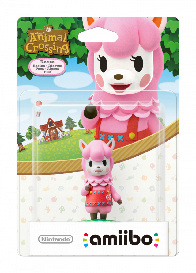 Animal Crossing - Reese Animal Crossing Amiibo (640x890), Png Download