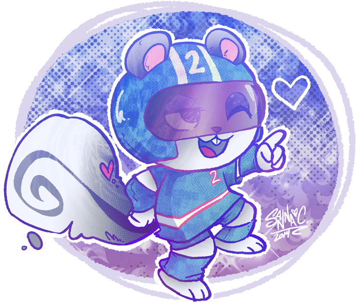 Agent S By Sannamania Follow This Artist On Tumblr - Cartoon (800x707), Png Download