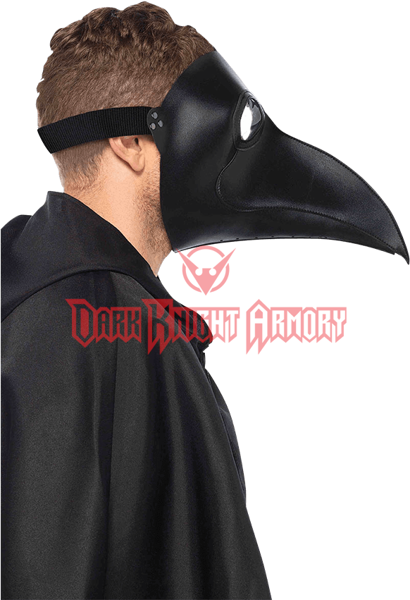 Faux Leather Plague Doctor Mask (850x850), Png Download