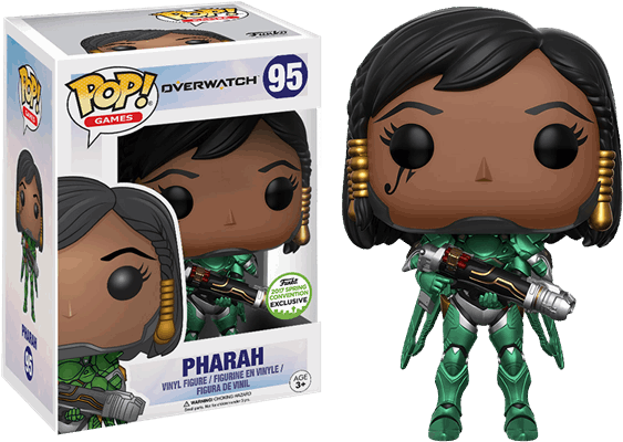 1 Of - Figurine Pop Overwatch Pharah (600x600), Png Download