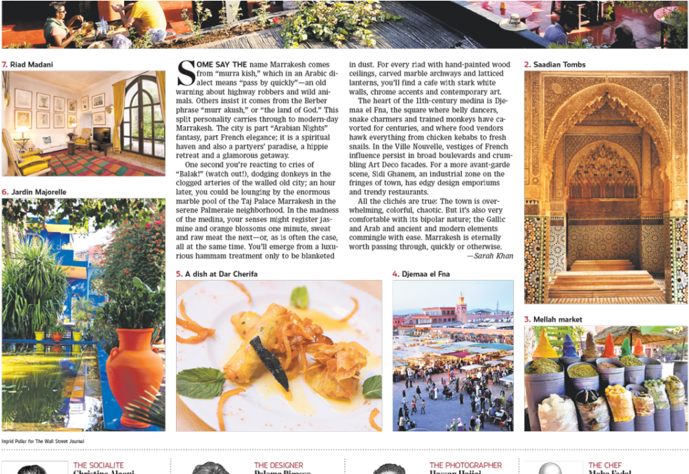 Wall Street Journal - Marrakesh (1080x675), Png Download