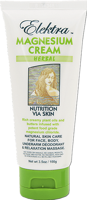 Elektra Magnesium - Elektra Magnesium Cream Herbal (800x800), Png Download