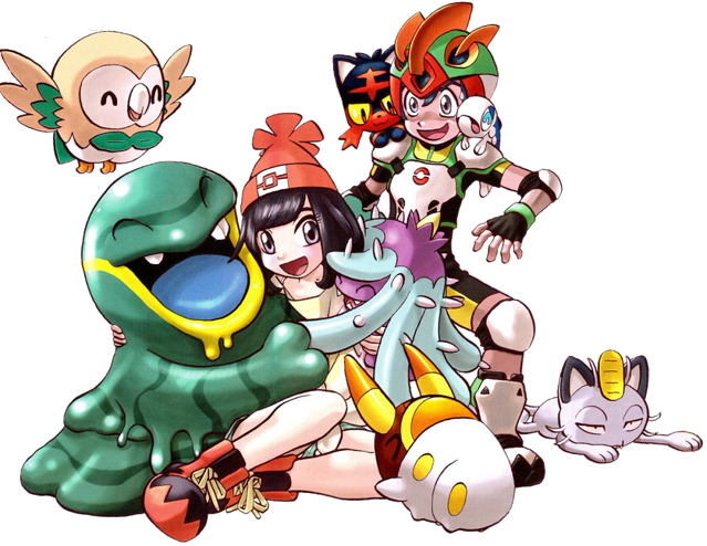 [ Img] - Pokemon Sun And Moon Manga (639x494), Png Download