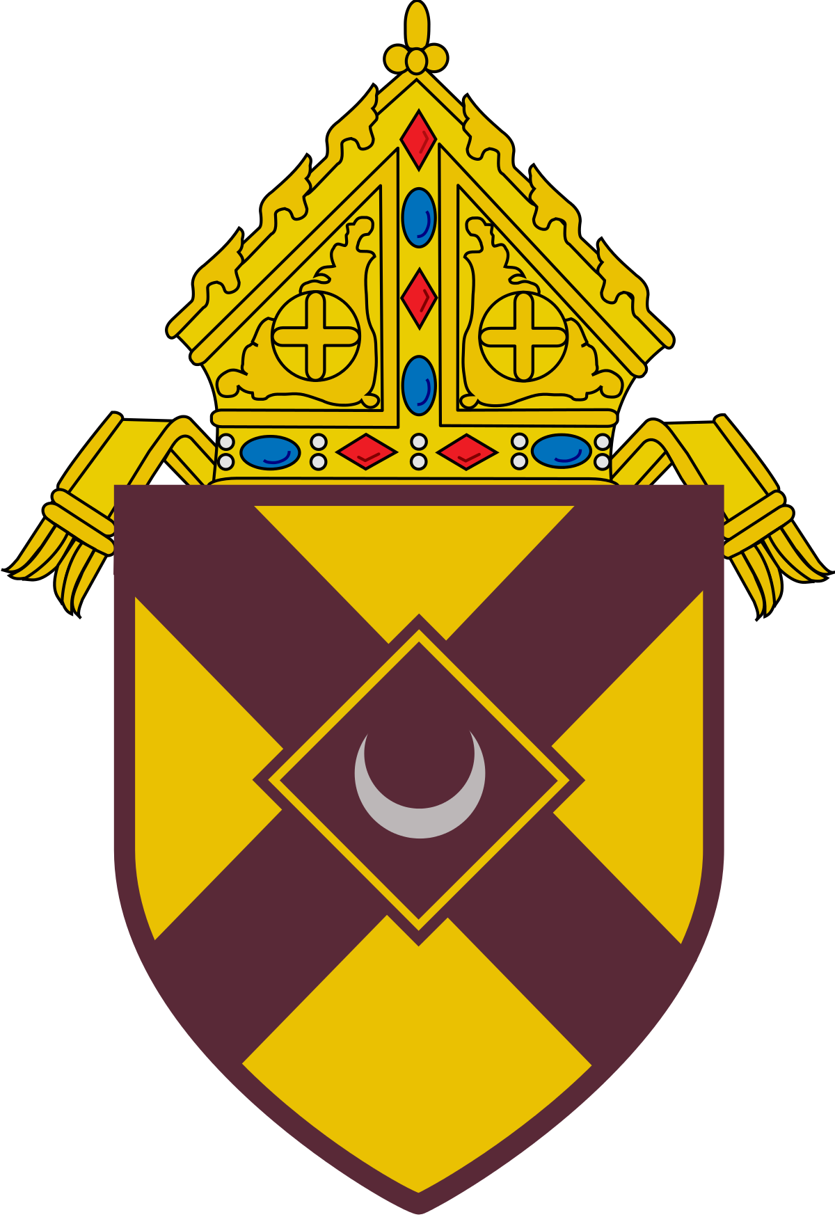 Archdiocese Of New Orleans Logo (1200x1749), Png Download