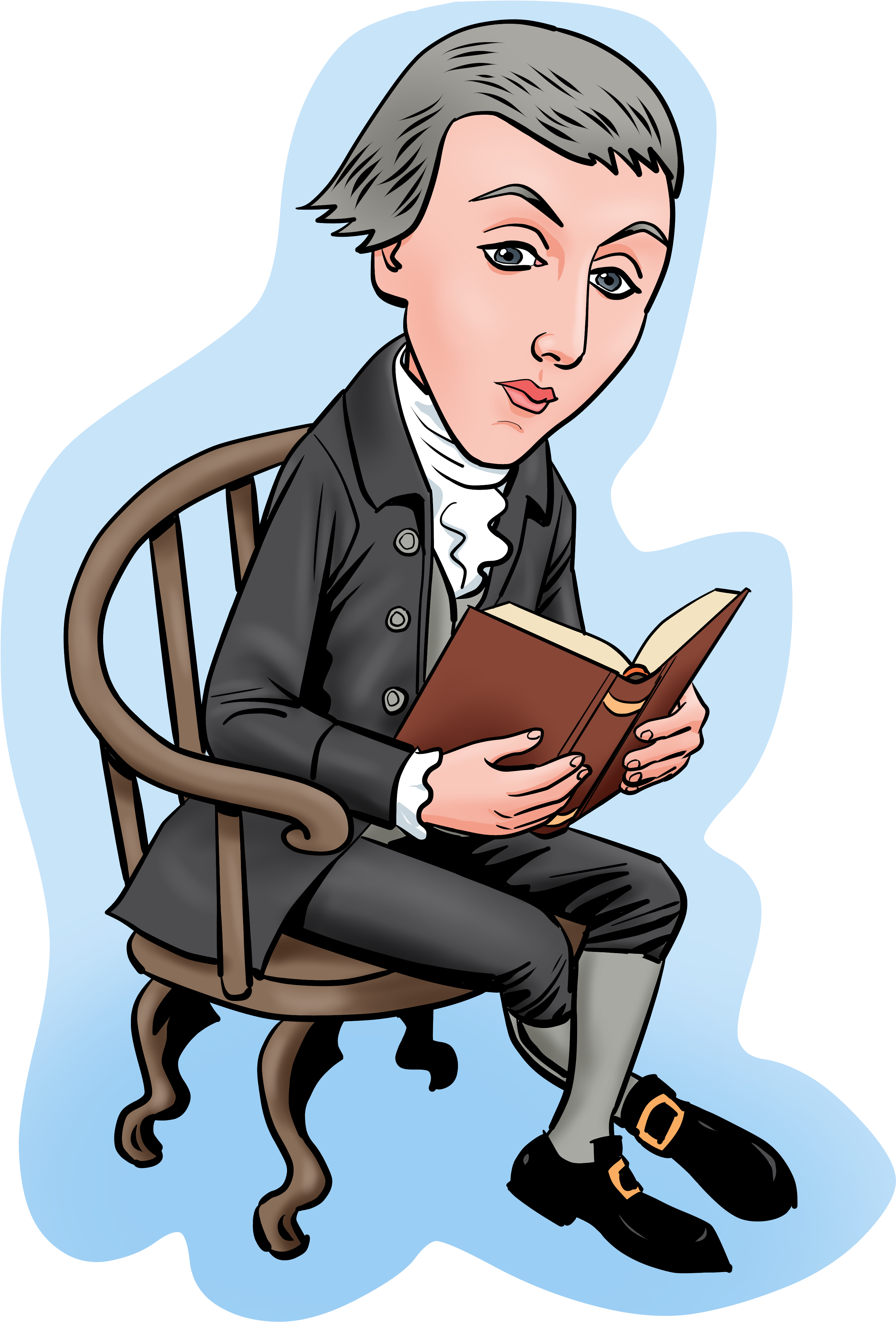 Download Declaration Of Independence Clipart Thomas Jefferson Cartoon James Madison Transparent Full Size Png Image Pngkit