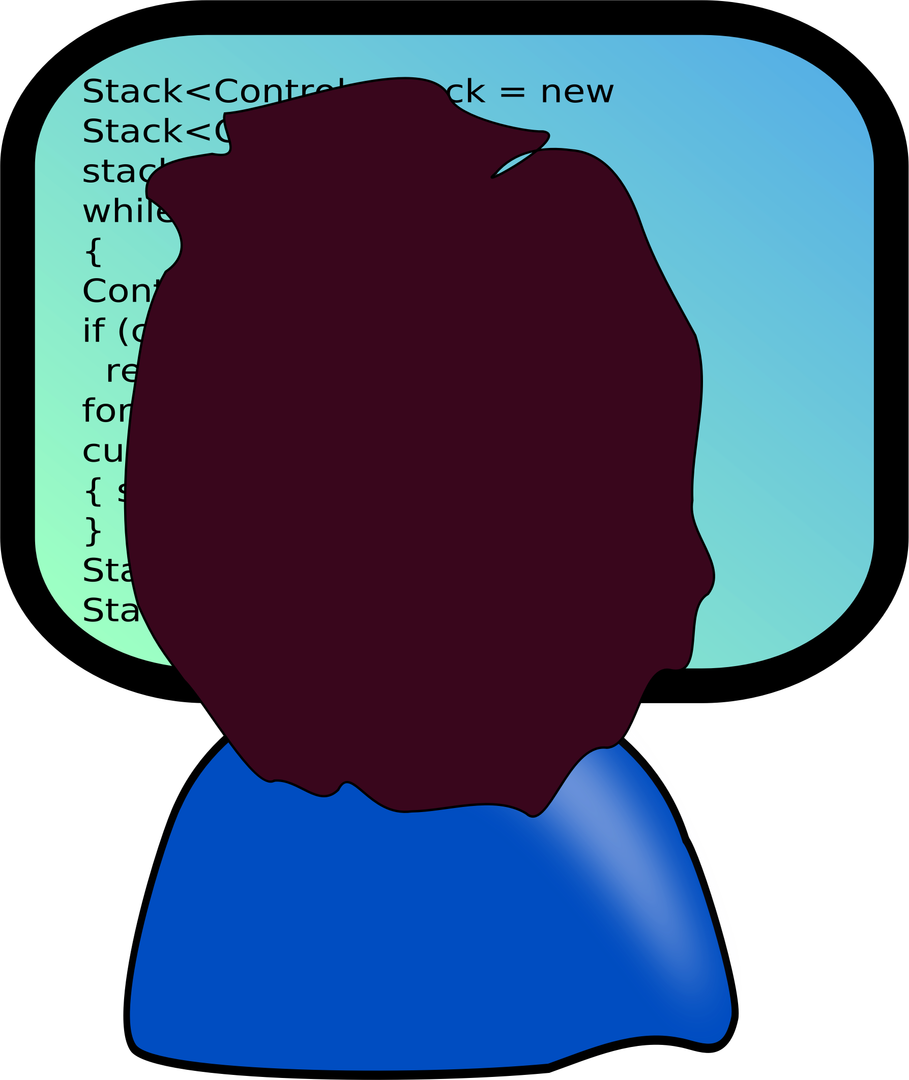 Declaration Of Independence Clipart Public Domain - Programmer Clipart (1787x2124), Png Download