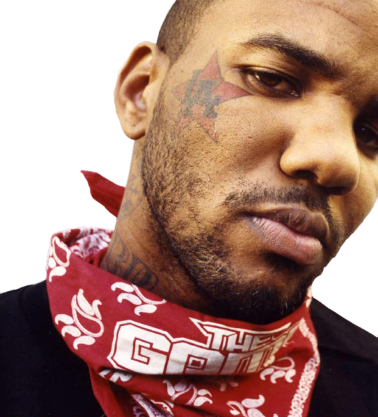 The Game Red Bandana Close Up Psd Official Psds - Dj Infamous Haze, Game / The Blackwall Street, Vol. (543x600), Png Download